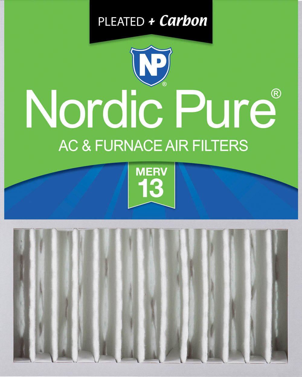 16x20x5 (4 3/8) Honeywell/Lennox Replacement Air Filters MERV 13 Plus Carbon 1 Pack