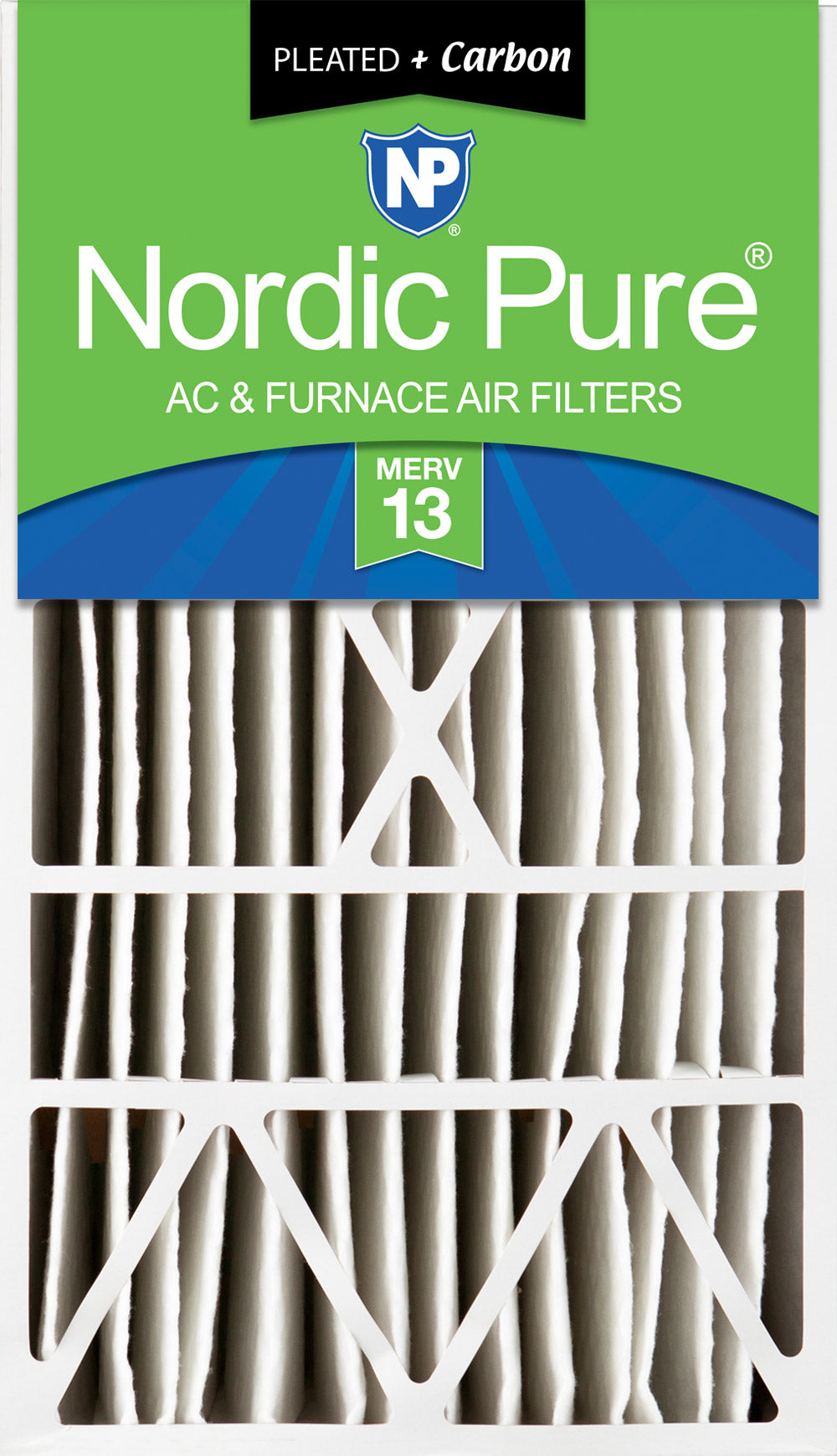 16x28x6 Aprilaire Space-Gard 2400 Replacement Air Filter Part 401 MERV 13 Plus Carbon 1 Pack