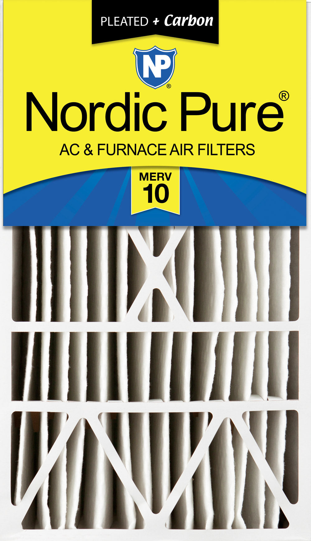16x28x6 Aprilaire Space-Gard 2400 Replacement Air Filter Part 401 MERV 10 Plus Carbon 1 Pack