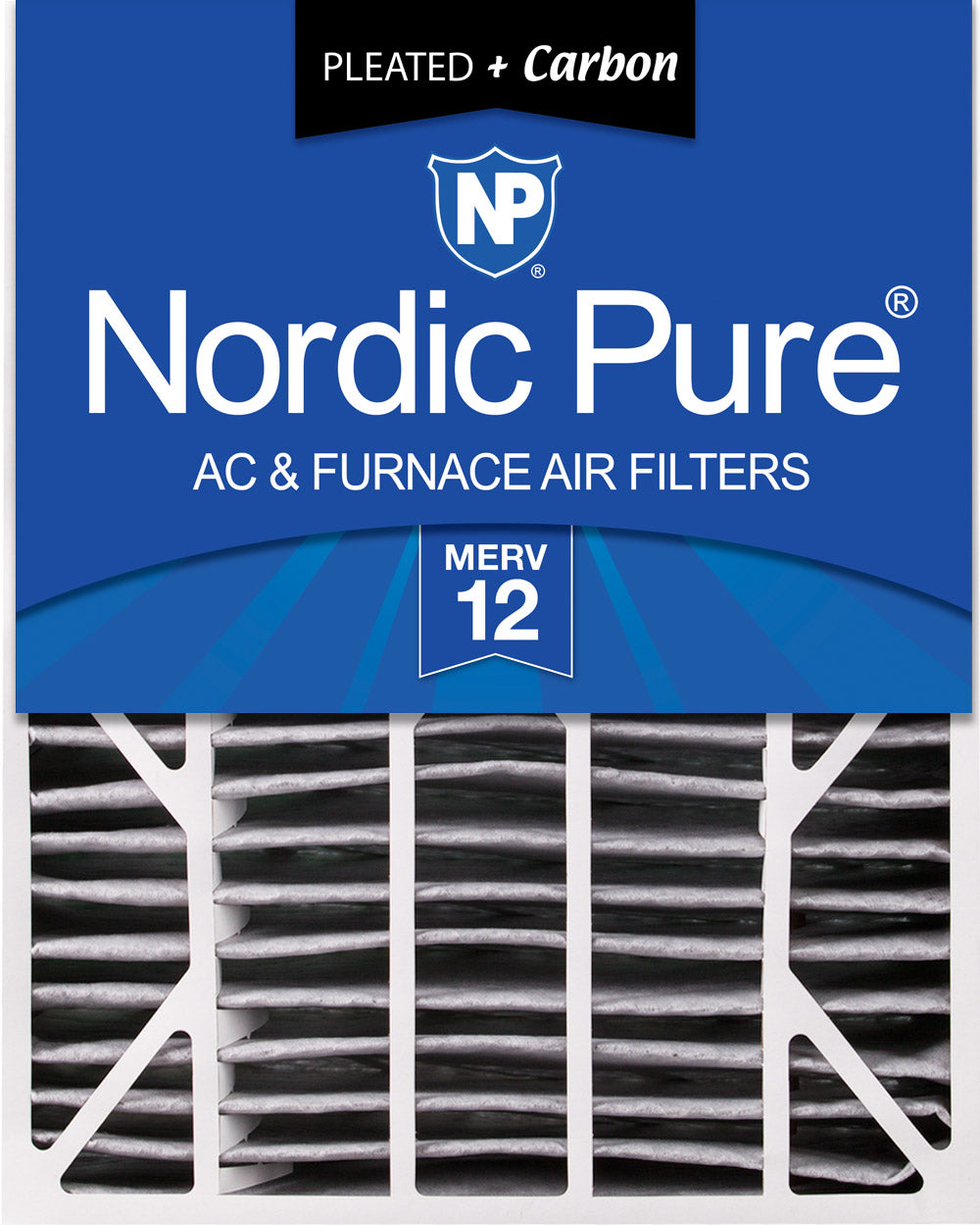 20x25x6 Aprilaire Space-Gard 2200 Replacement Air Filter Part 201 MERV 12 Plus Carbon 1 Pack