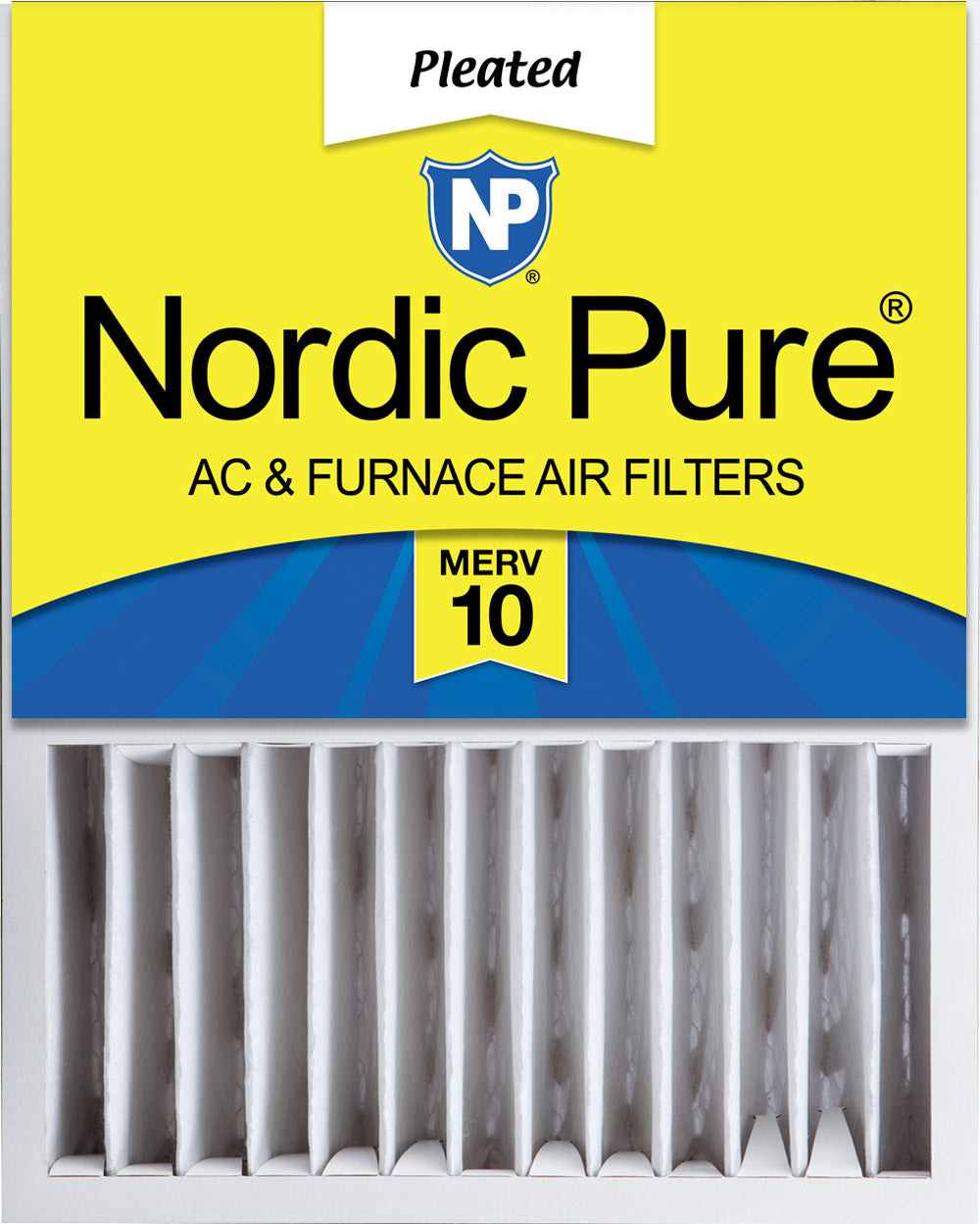 16x20x5 (4 3/8) Honeywell/Lennox Replacement MERV 10 Air Filters 1 Pack