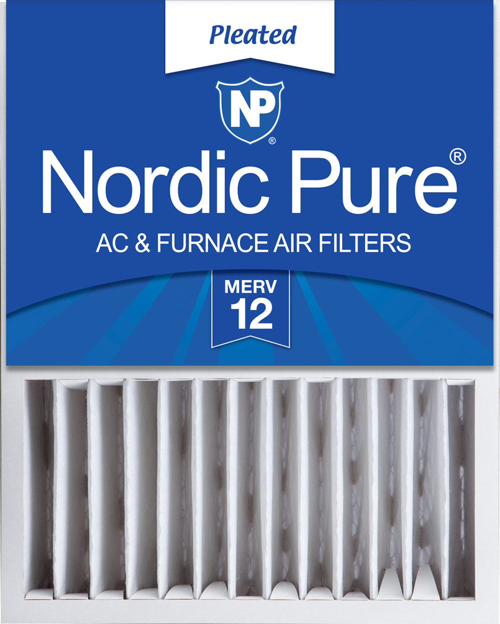 16x20x5 (4 3/8) Honeywell/Lennox Replacement MERV 12 Air Filters 1 Pack