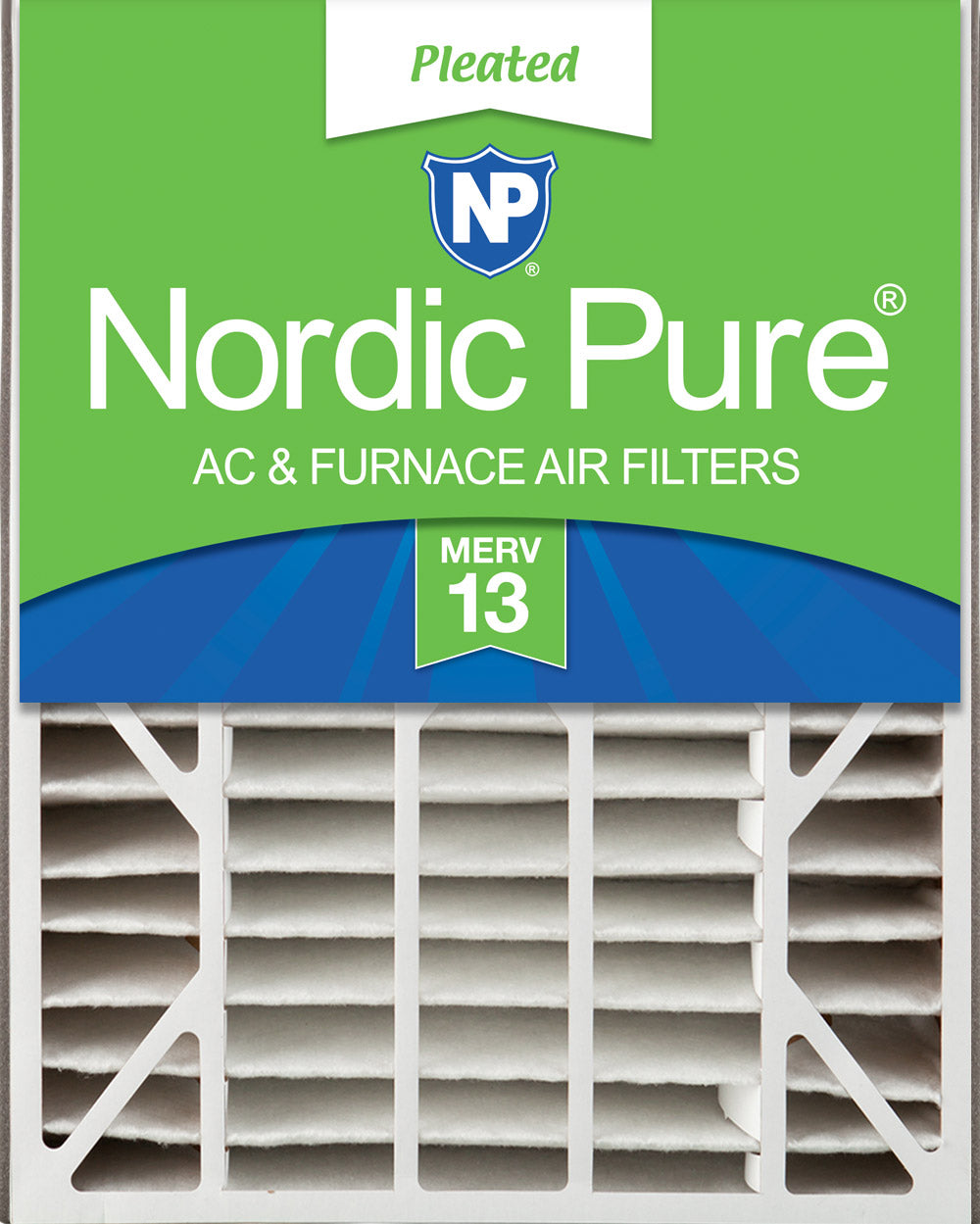 Air Bear 20x25x5 (4 7/8) Replacement 266649-102 MERV 13 Air Filters 1 Pack