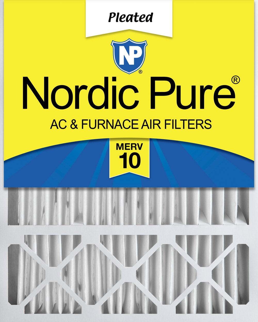 20x25x5 (4 3/8) Honeywell/Lennox Replacement MERV 10 Air Filters 1 Pack