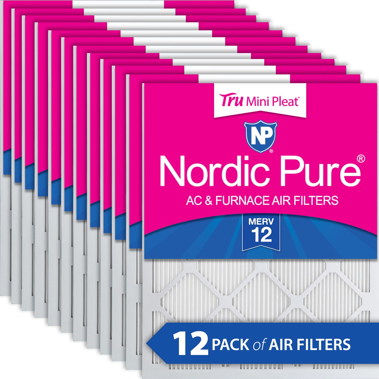 10x20x1 MERV 12 - Tru Mini Pleat