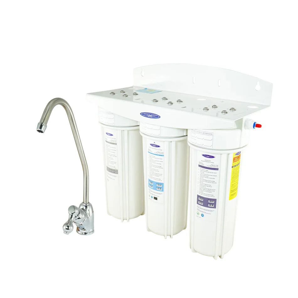 Fluoride Under Sink Water Filter System
