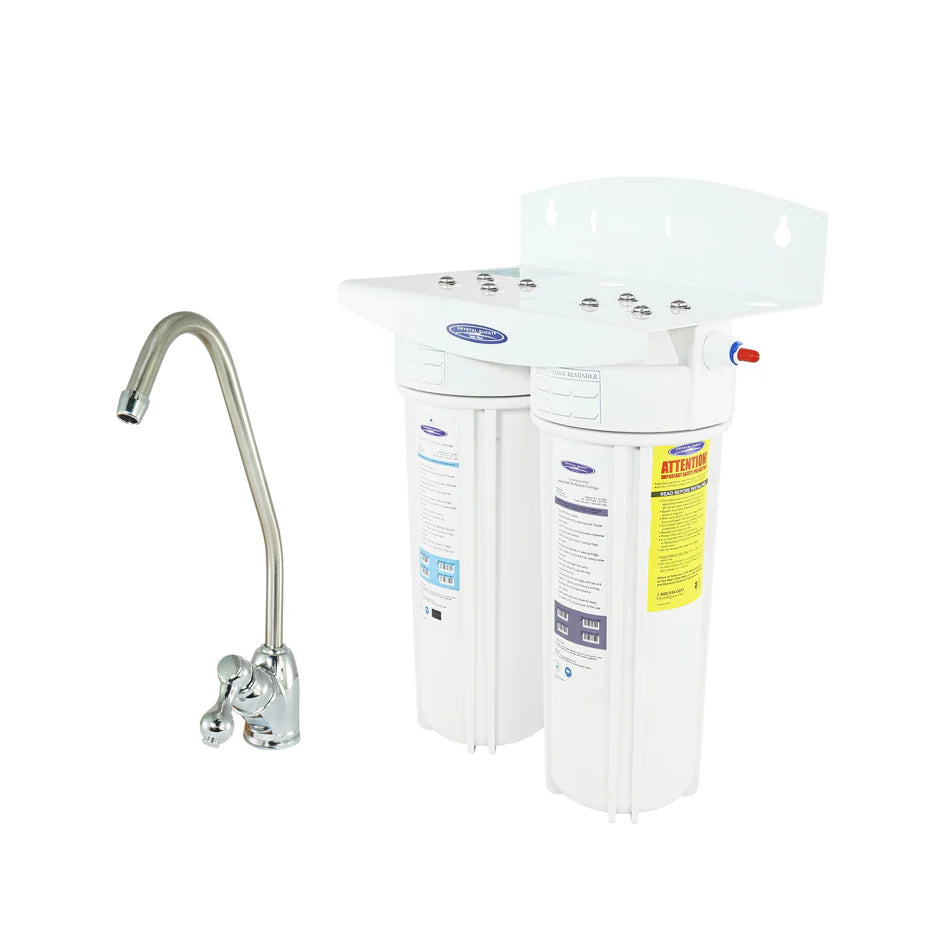 Fluoride Under Sink Water Filter System