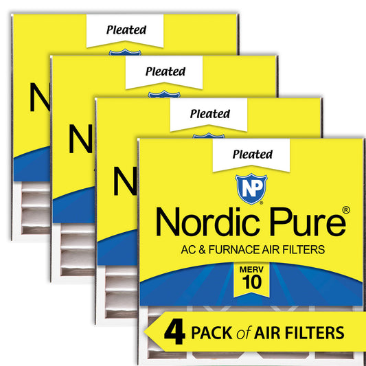 Air Bear 20x20x5 (4 15/16) Replacement 255649-103 MERV 10 Air Filters 4 Pack