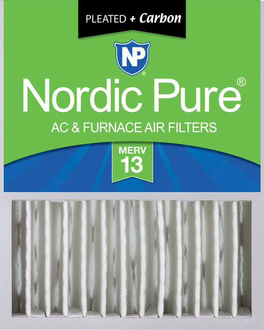 16x20x5 (4 3/8) Honeywell/Lennox Replacement Air Filters MERV 13 Plus Carbon 1 Pack