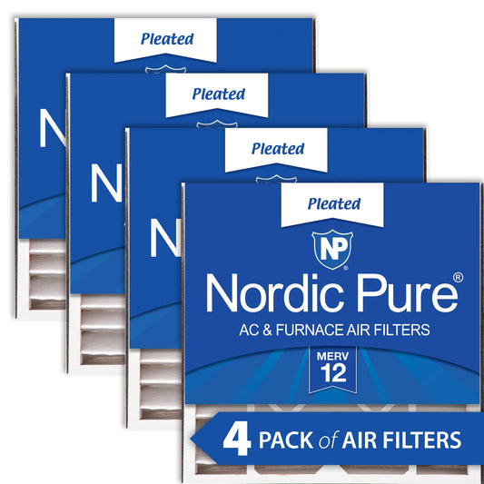 Air Bear 20x20x5 (4 15/16) Replacement 259112-103 MERV 12 Air Filters 4 Pack