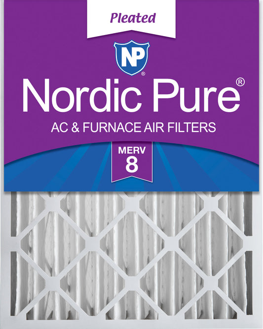 28x30x4 (3 5/8) Pleated MERV 8 Air Filters 1 Pack