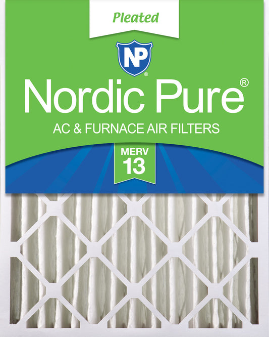 28x30x4 (3 5/8) Pleated MERV 13 Air Filters 1 Pack