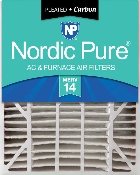 20x25x6 Aprilaire Space-Gard 2200 Replacement Air Filter Part 201 MERV 14 Plus Carbon 1 Pack