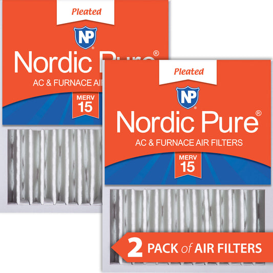 16x20x5 (4 3/8) Honeywell/Lennox Replacement MERV 15 Air Filters 2 Pack