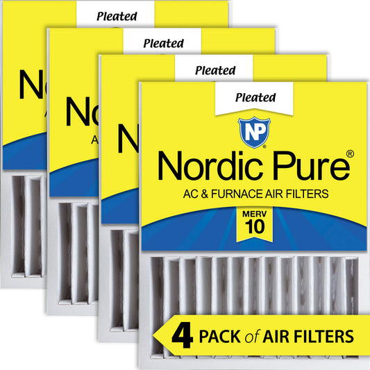 16x20x5 (4 3/8) Honeywell/Lennox Replacement MERV 10 Air Filters 4 Pack