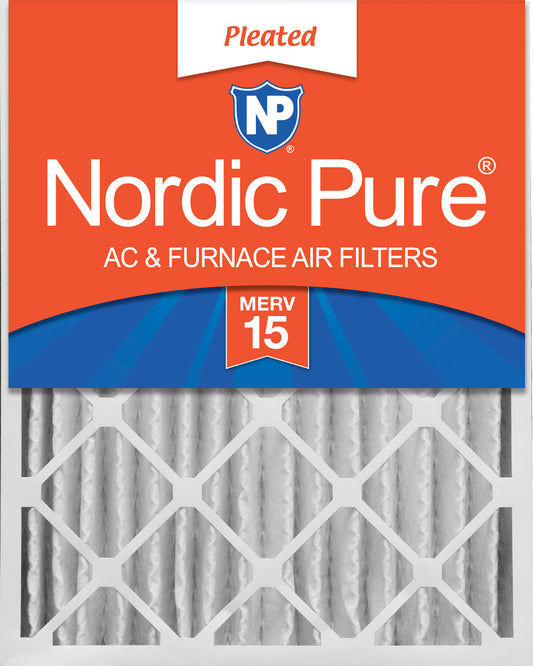 28x30x4 (3 5/8) Pleated MERV 15 Air Filters 1 Pack