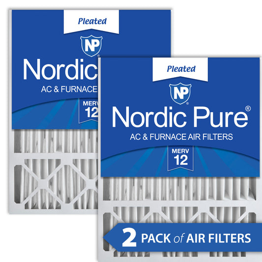 20x25x5 (4 3/8) Honeywell/Lennox Replacement MERV 12 Air Filters 2 Pack