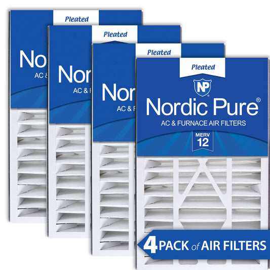 Air Bear 16x25x5 (4 7/8) Replacement 259112-105 MERV 12 Air Filters 4 Pack