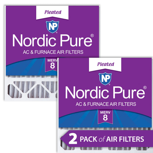 20x20x5 (4 3/8) Honeywell/Lennox Replacement MERV 8 Air Filters 2 Pack