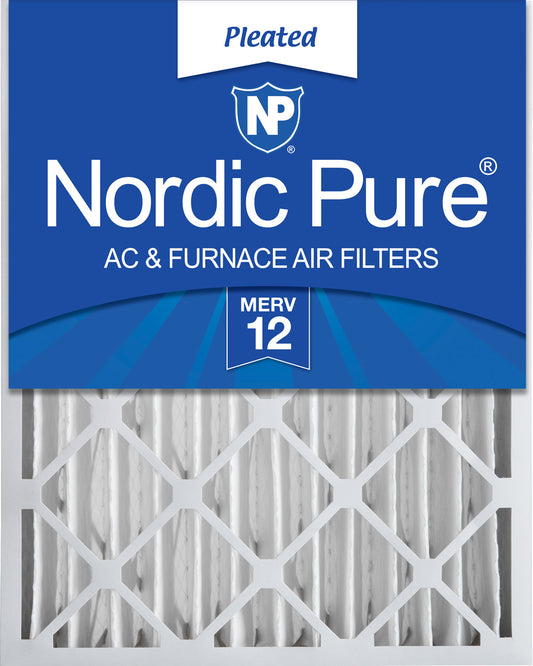 28x30x4 (3 5/8) Pleated MERV 12 Air Filters 1 Pack