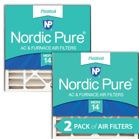 Air Bear 20x20x5 (4 15/16) Replacement 266649-103 MERV 14 Air Filters 2 Pack