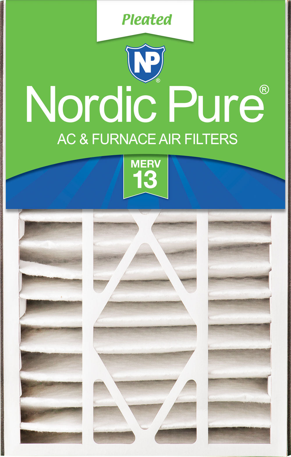 Air Bear 16x25x5 (4 7/8) Replacement 266649-105 MERV 13 Air Filters 1 Pack