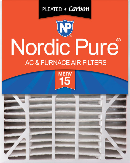 20x25x6 Aprilaire Space-Gard 2200 Replacement Air Filter Part 201 MERV 15 Plus Carbon 1 Pack