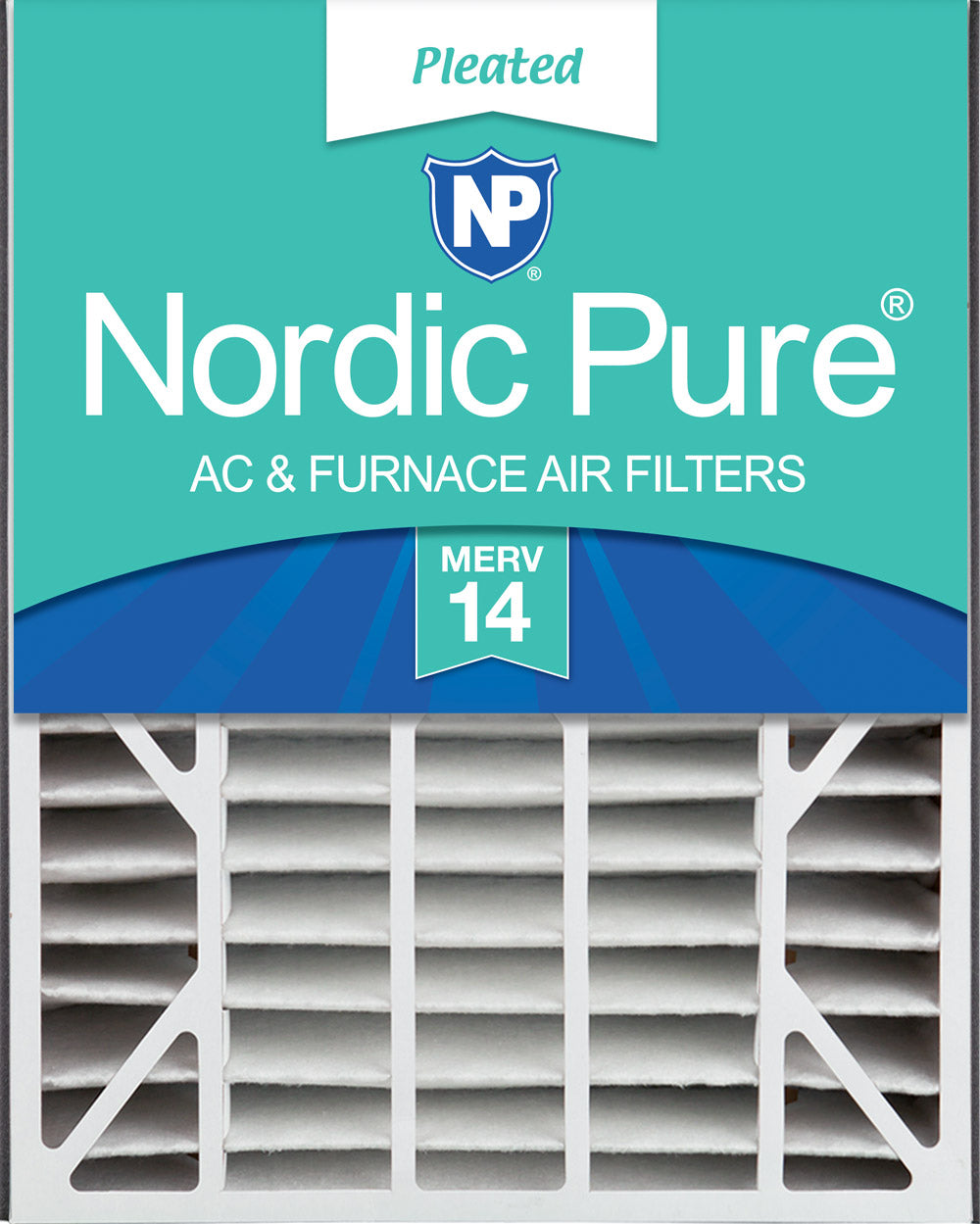 Air Bear 20x25x5 (4 7/8) Replacement 266649-102 MERV 14 Air Filters 1 Pack