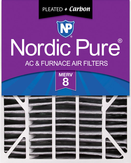 20x25x6 Aprilaire Space-Gard 2200 Replacement Air Filter Part 201 MERV 8 Plus Carbon 1 Pack