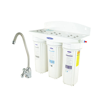 Fluoride Under Sink Water Filter System
